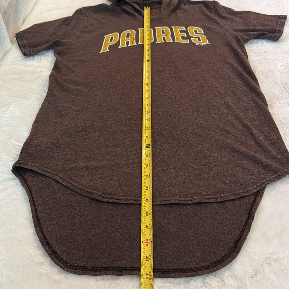 Majestic Threads San Diego Padres Fernando Tatis Jr. Brown T-shirt Mini Dress - Picture 11 of 13